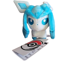 Officiële Pokemon center pokedoll Glaceon knuffel +/- 16cm